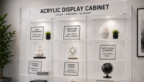 Acrylic Display Cabinet