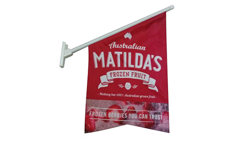 Wall-Mounted Flagpoles