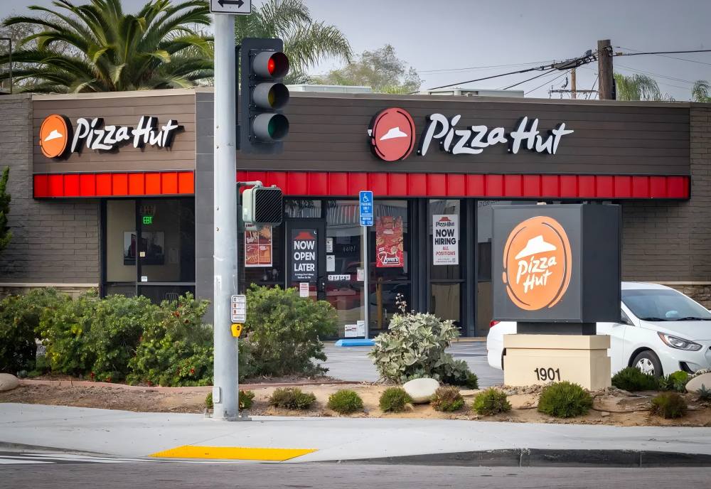 Pizza Hut Chain Store Advertising Materials Project